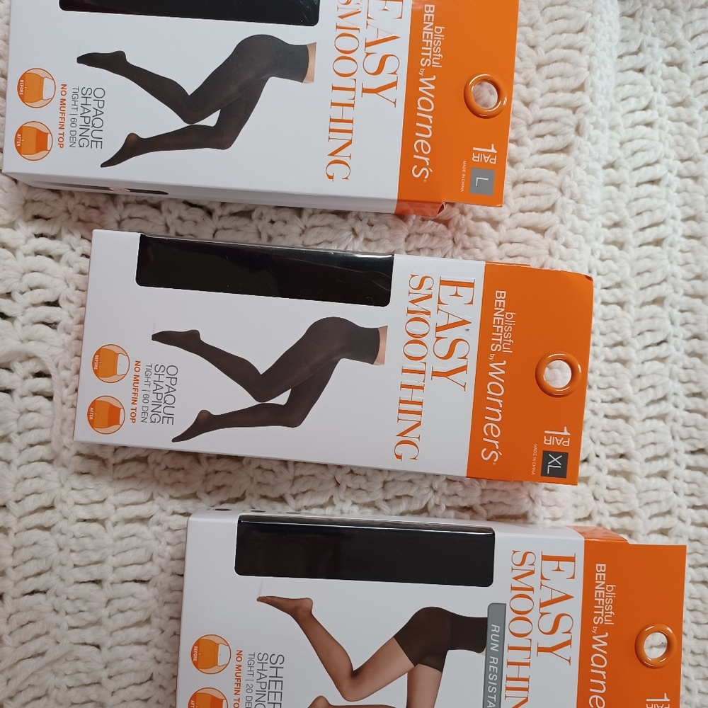 Tummy support pantyhose bundle